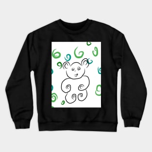 Cute bear Crewneck Sweatshirt